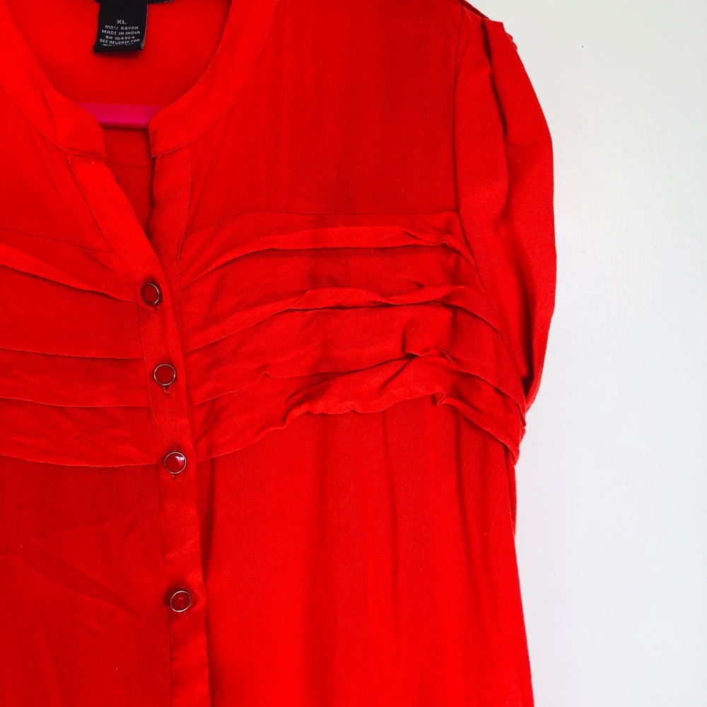 🎁3/$30 Antilia Femme button up blouse
